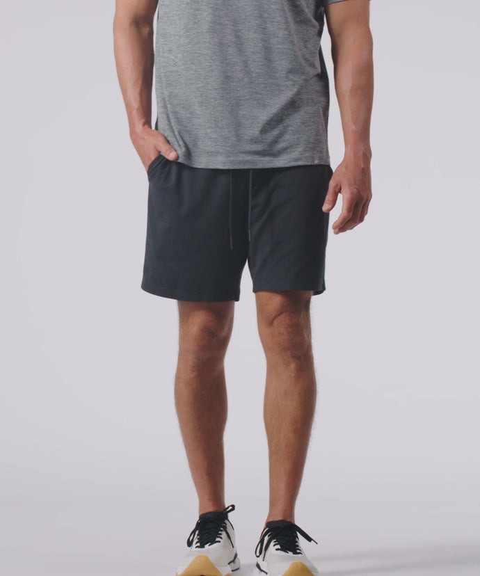 American Dream Clubhouse Men's Adapt Active Short (Carbon)