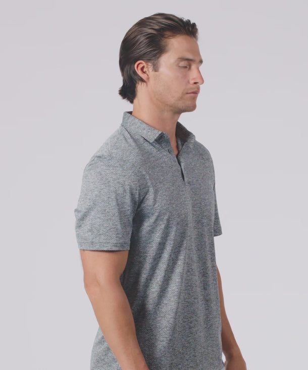 American Dream Clubhouse Men's Forge Polo (Graphite)
